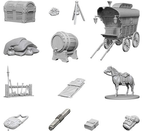 D&D Nolzur's Marvelous Mini: Adventurer's Campsite