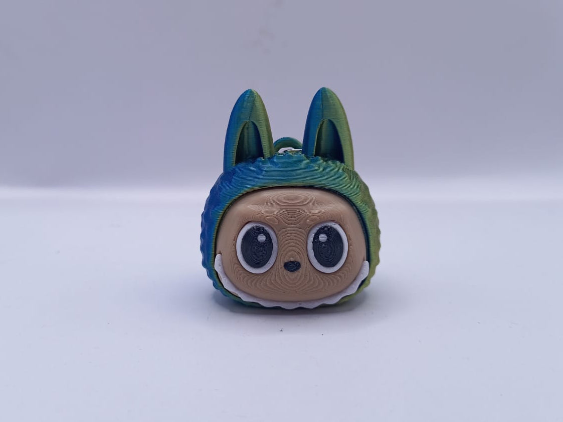 Green Lafufu Key Chain
