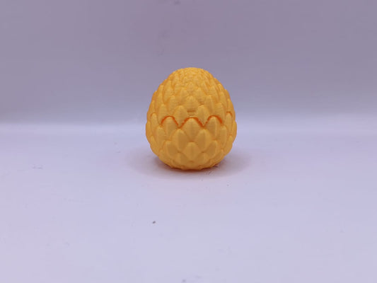 Yellow Opening Egg with Baby Dragon