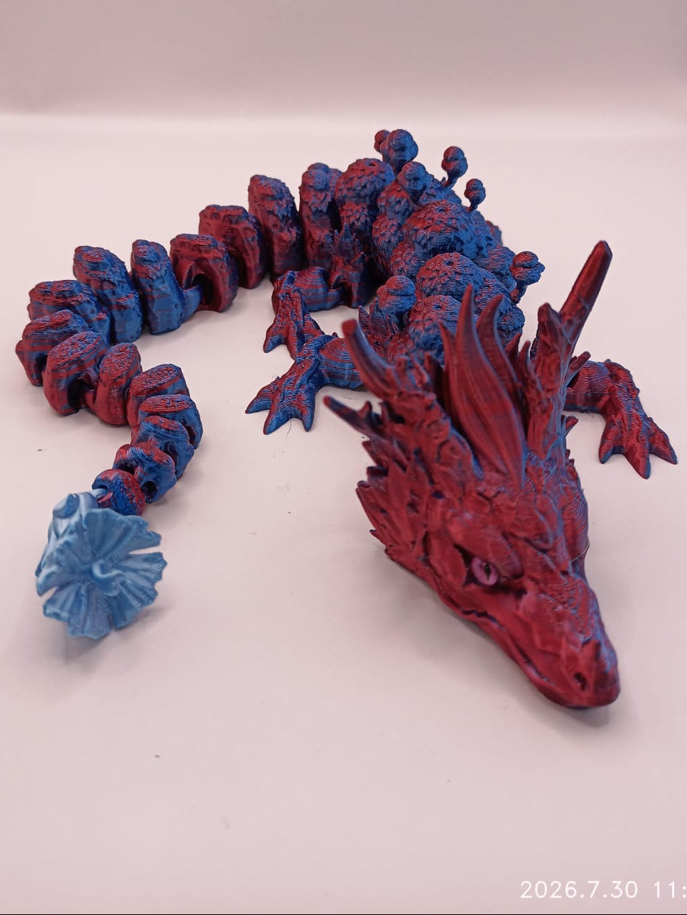 Red and Blue Dragon