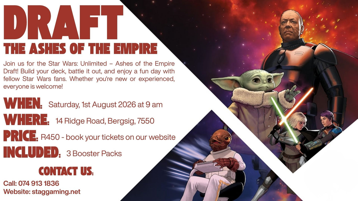 Ashes of the empire Draft