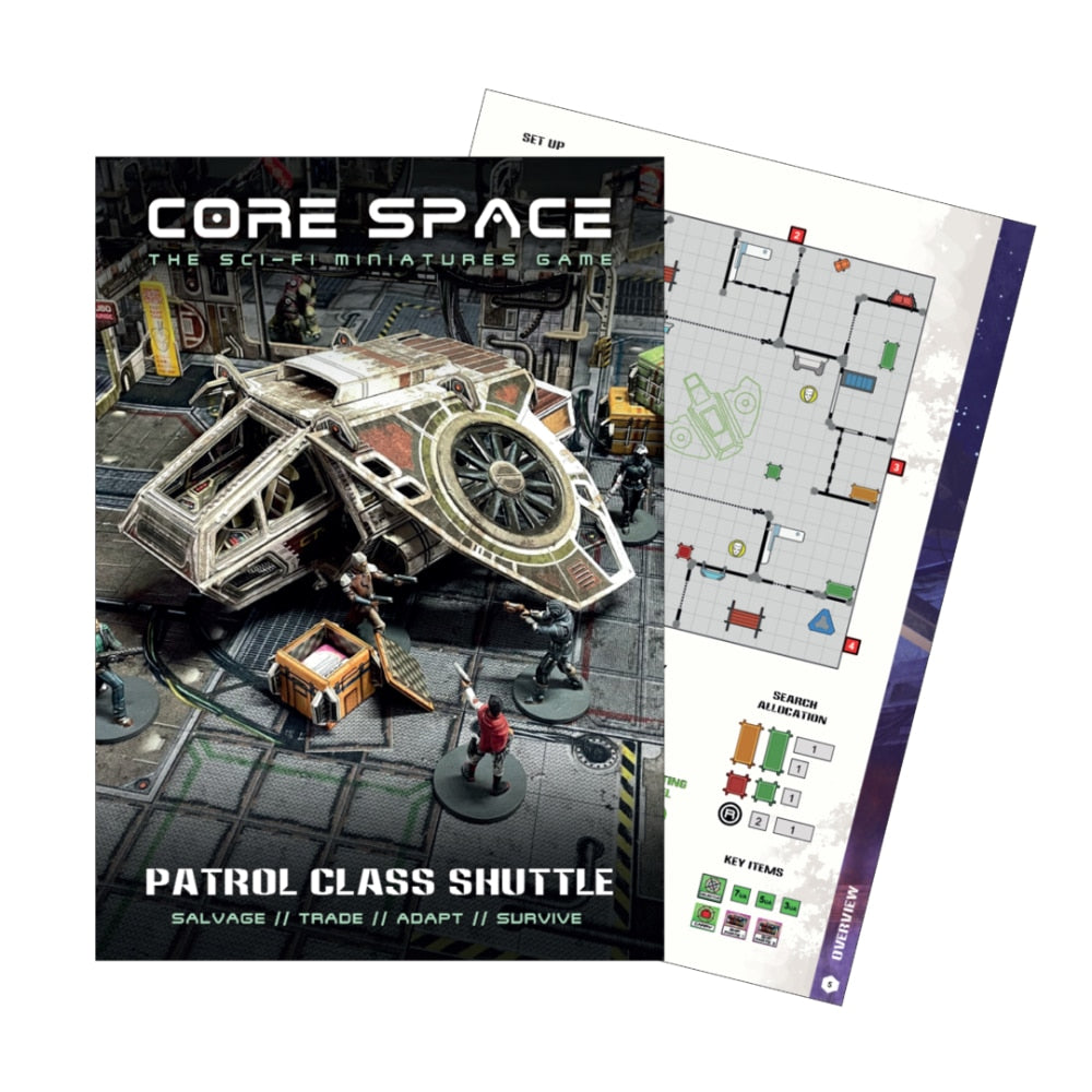 Core Space - Patrol Class Shuttle Mini-Expansion