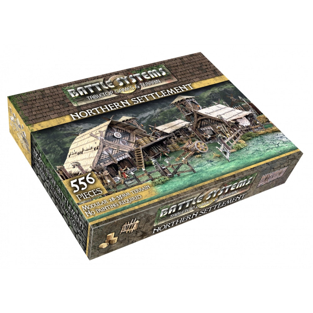 Battlesystems Fantasy Terrain - Northern Settlement