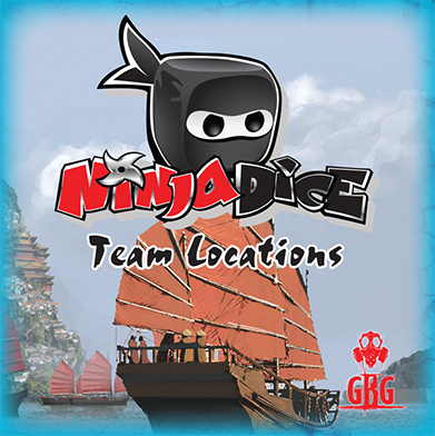 Ninja Dice Team Location Cards