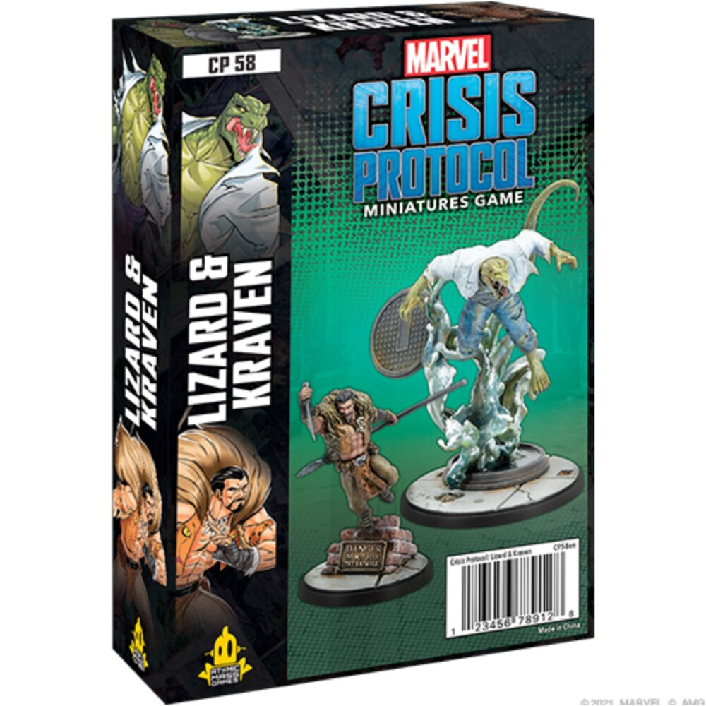 Marvel Crisis Protocol - Lizard and Kraven