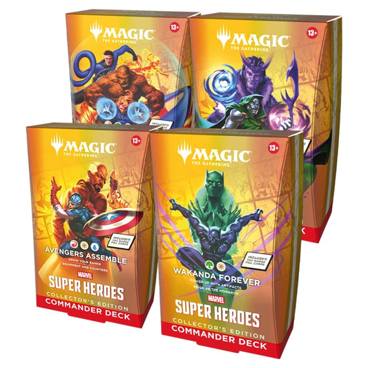 MTG MARVEL SUPERHEROES: COLLECTOR COMMANDER