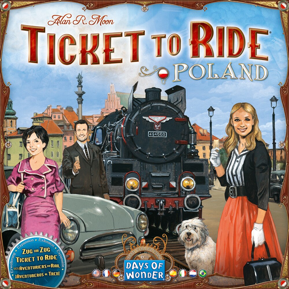 Ticket to Ride Map Collection: Vol 6.5 - Poland