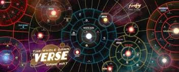 Firefly: Whole Damn Verse" Vinyl Game Mat 50" x 20""