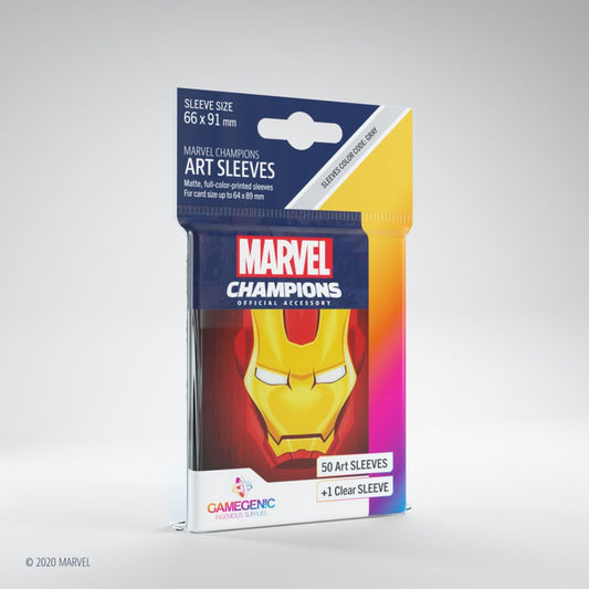 GameGenic - Marvel Champions Art Sleeves - Iron Man