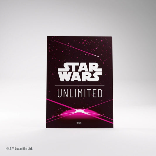 Star Wars: Unlimited - Art Sleeves (Card Back Magenta)
