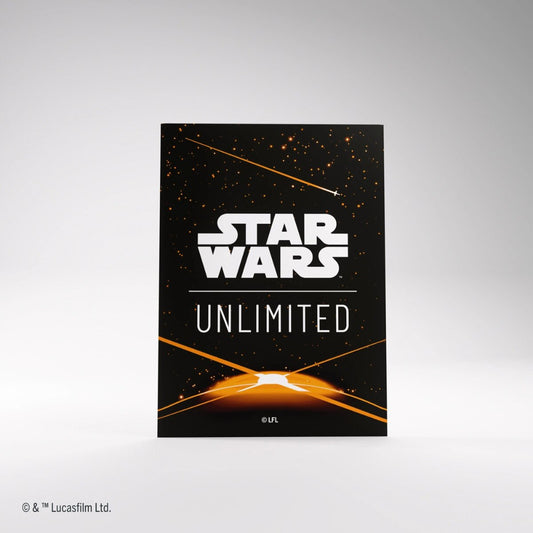 Star Wars: Unlimited - Art Sleeves (Card Back Orange)
