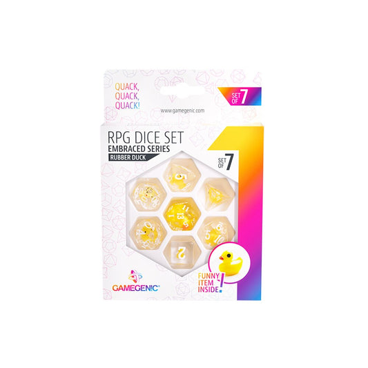 GameGenic - RPG Dice Set - Embraced Series - Rubber Duck