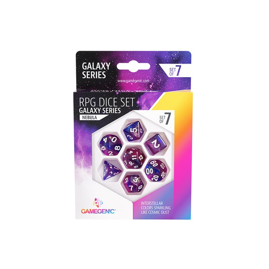 GameGenic - RPG Dice Set - Galaxy Series - Nebula