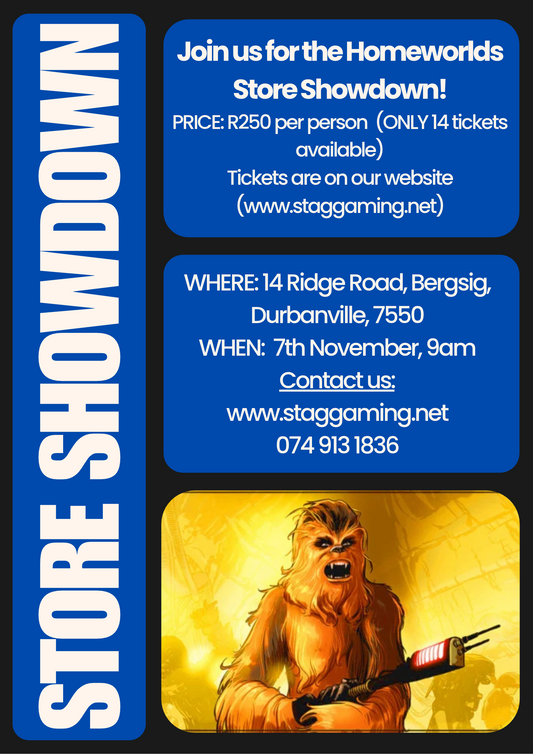 Homeworlds Store Showdown Ticket