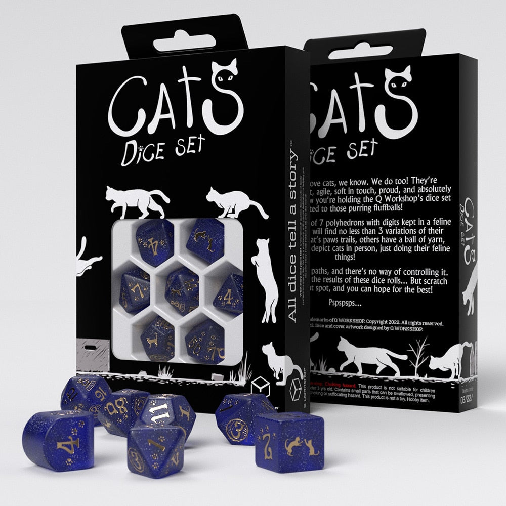CATS Modern Dice Set - Meowster
