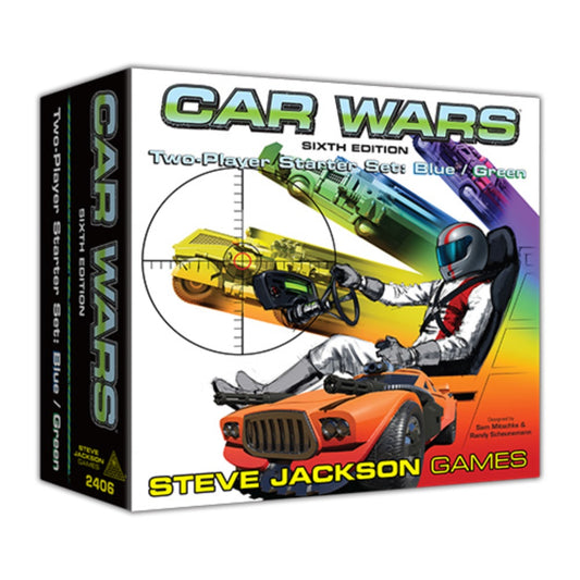 Car Wars 2 Player Starter Set - Blue/Green
