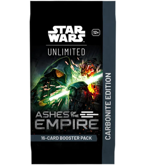 PRE-RELEASE: Star Wars: Unlimited - Ashes of the Empire Carbonite Booster