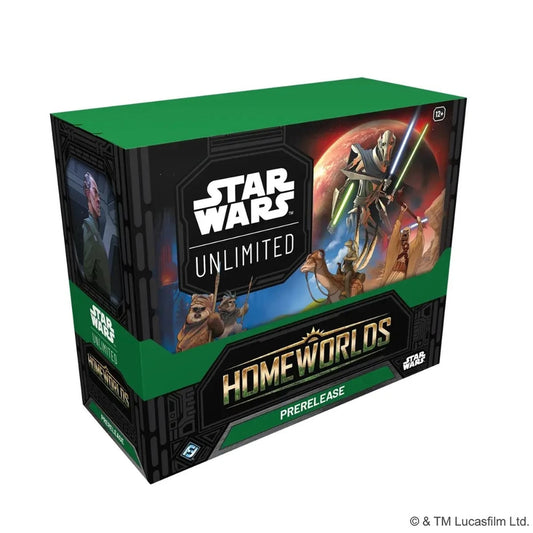STAR WARS: UNLIMITED – HOMEWORLDS PRERELEASE BOX