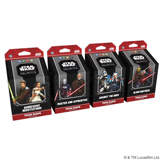 PRE-ORDER: Star Wars: Unlimited - 2026 Twin Suns Deck: Blood Brothers