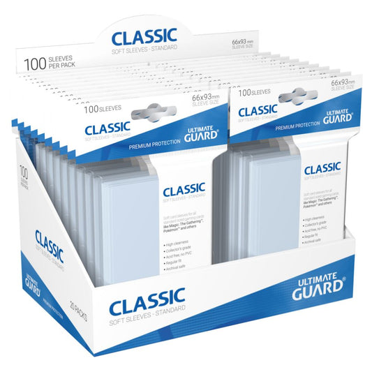 UGD - Classic Soft Sleeves Std Transparent