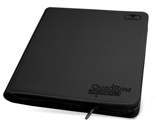 Ultimate Guard 12 Pocket Quadrow  ZipFolio XenoSkin Black