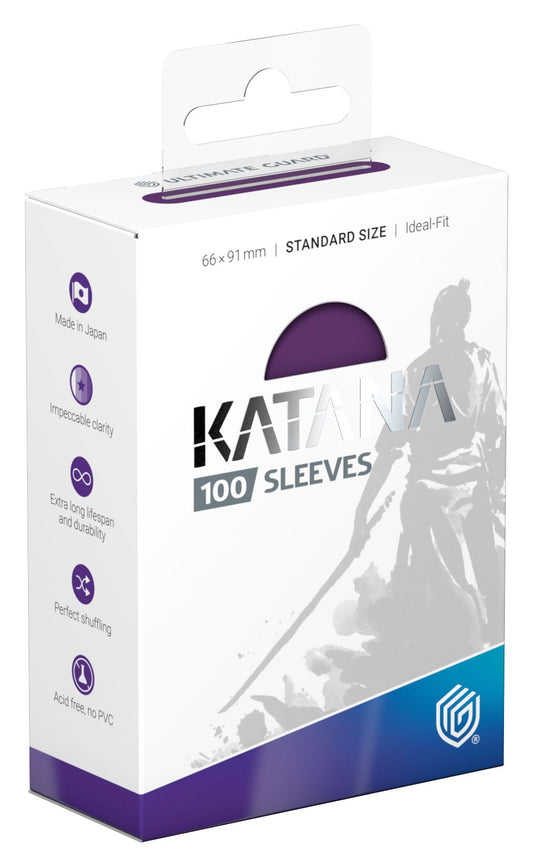 Ultimate Guard Katana Sleeves Standard Size - Iris Bloom