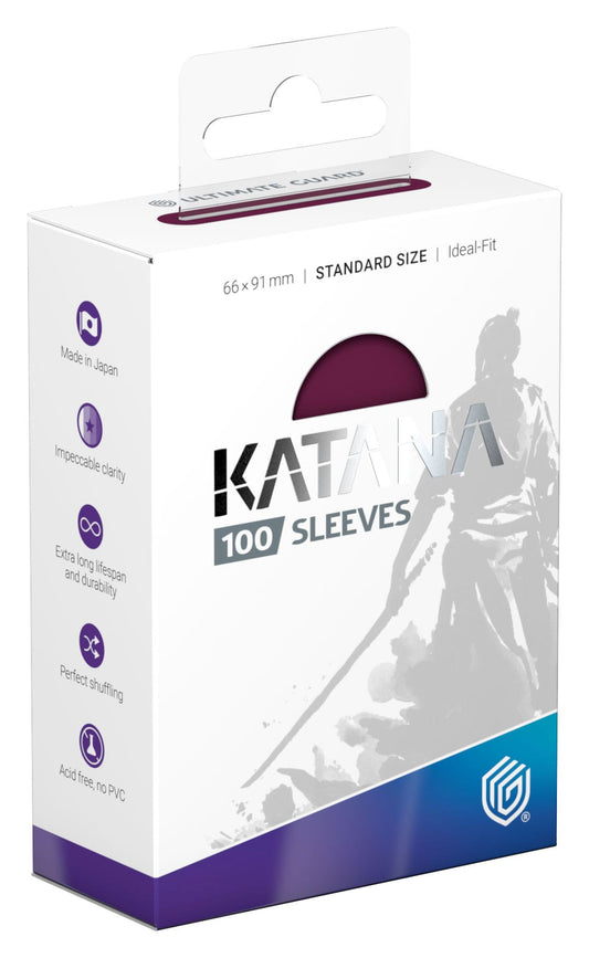 Ultimate Guard Katana Sleeves Standard Size - Radiant Plum