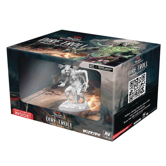 D&D Nolzur's Marvelous Minis: Dire Troll - Paint Night Kit