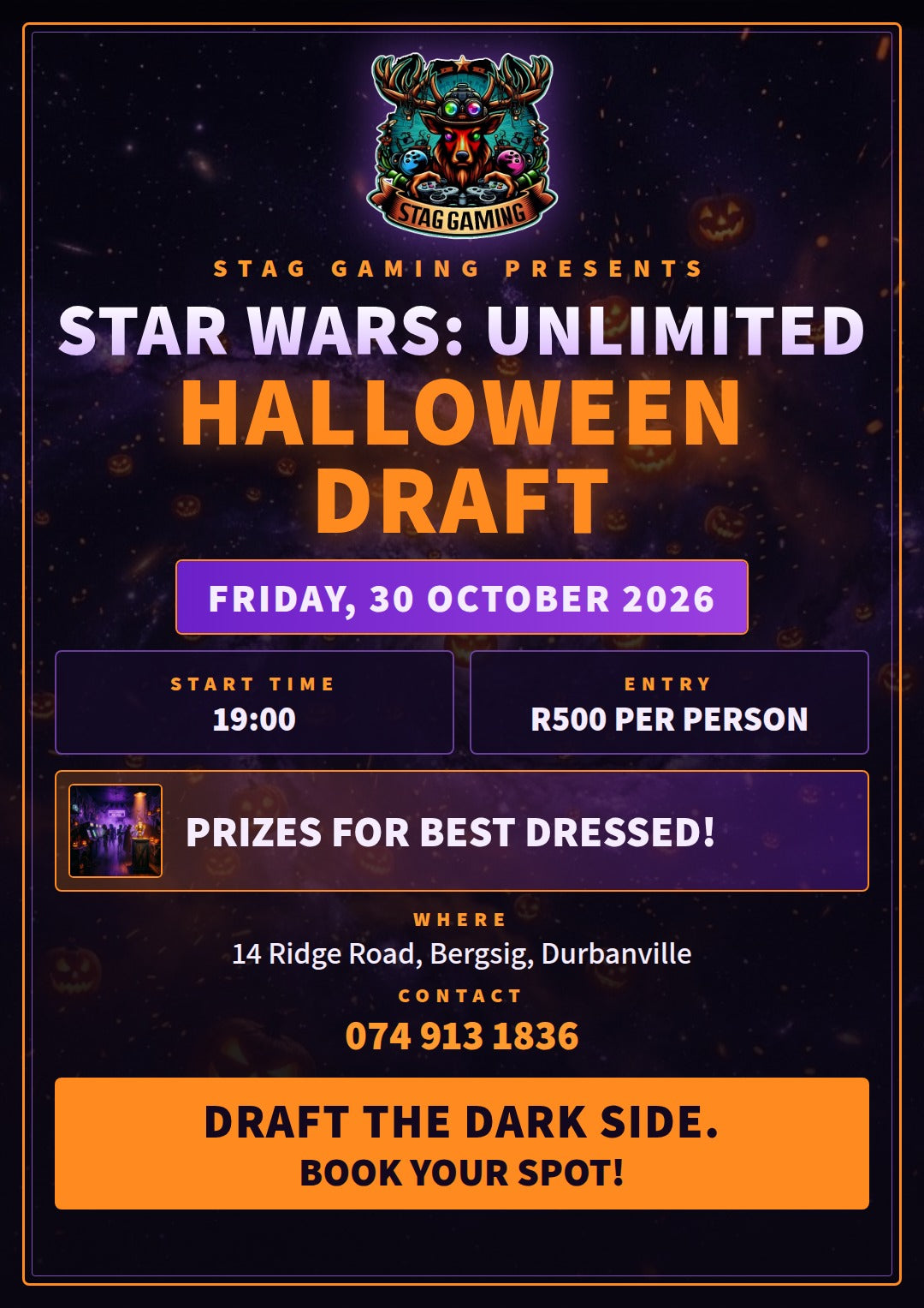 STAR WARS UNLIMITED: HALLOWEEN DRAFT