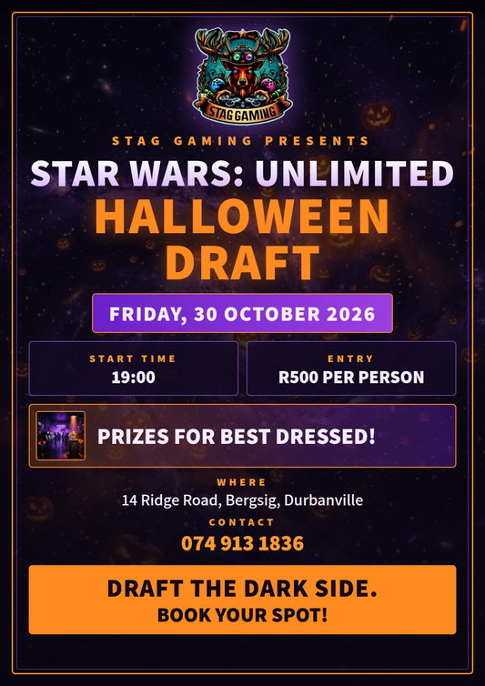 STAR WARS UNLIMITED: HALLOWEEN DRAFT