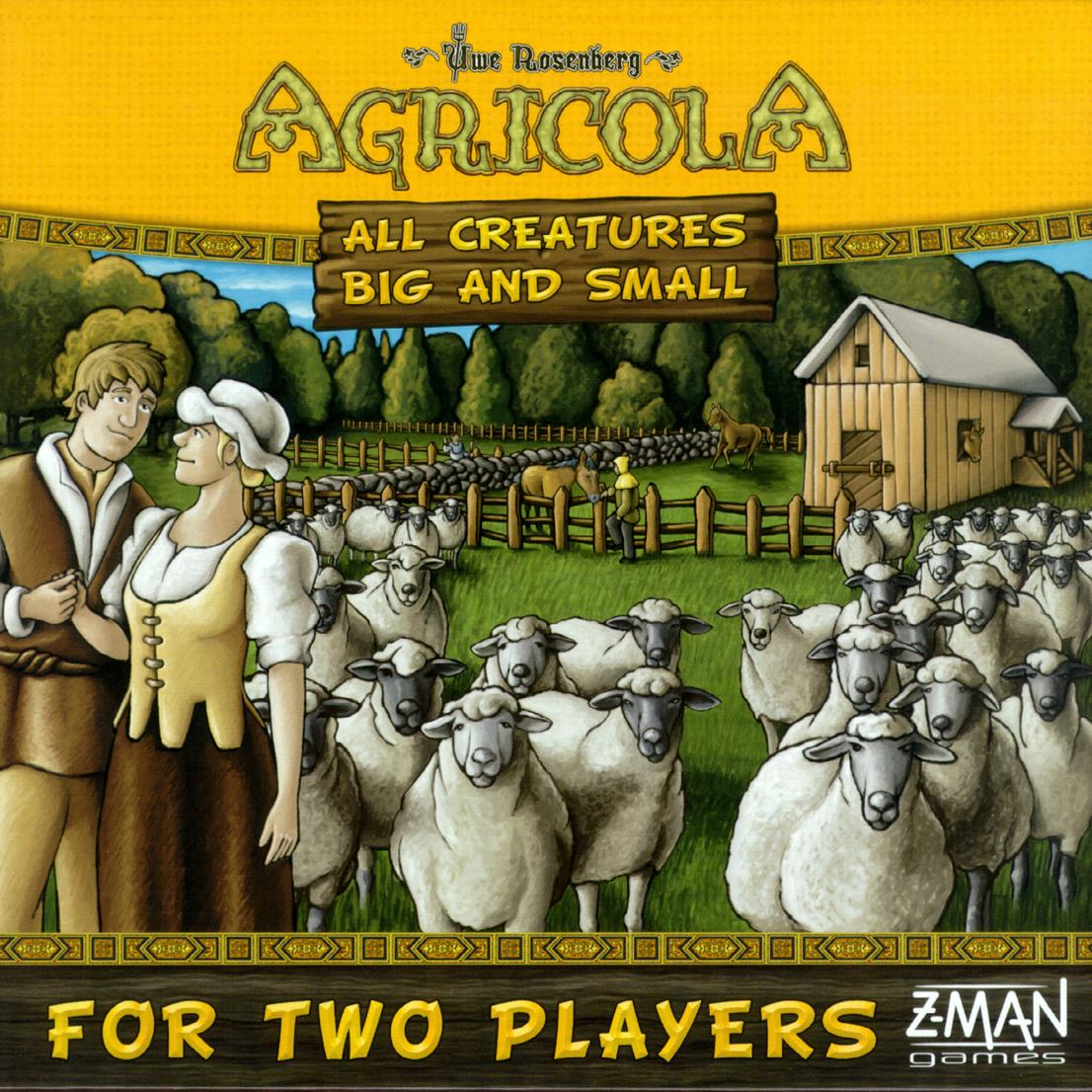 Agricola All Creatures Big and Small 2 player Game