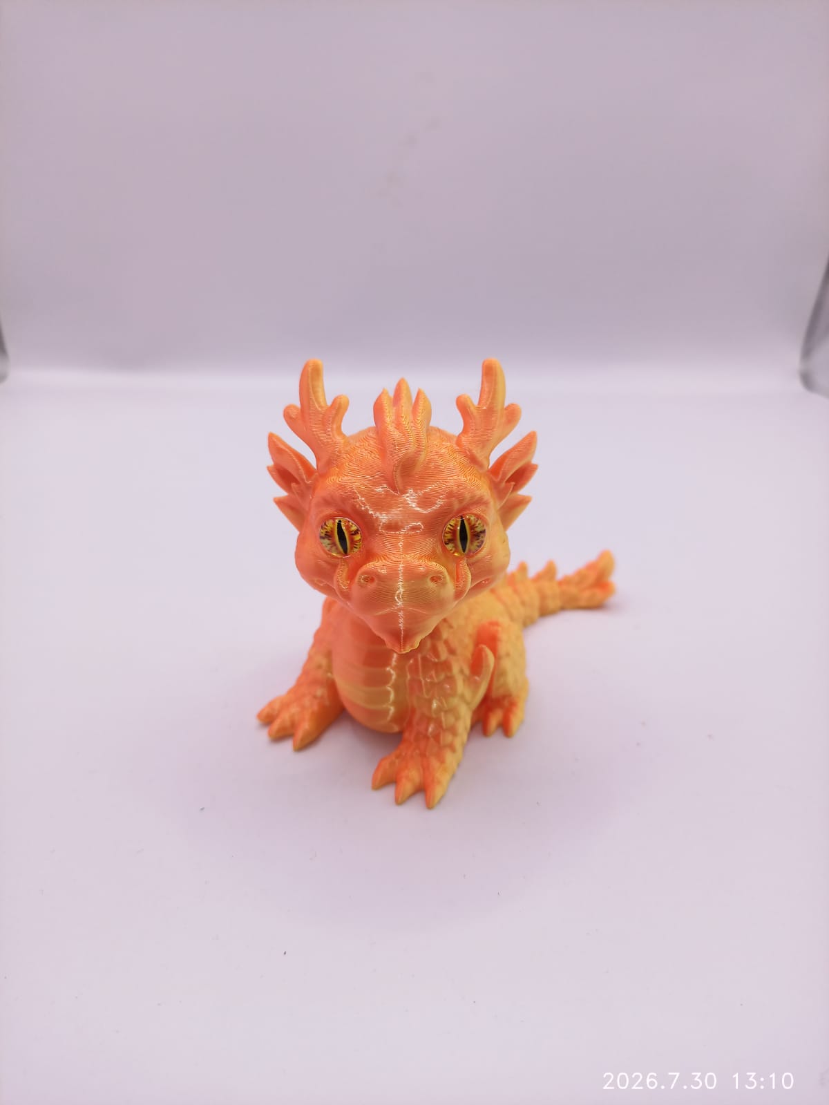 Orange Horned Dragon