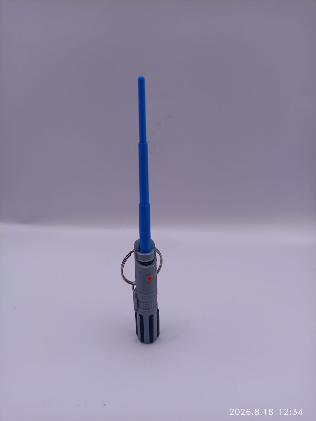 Blue Light Sabre Key Chain