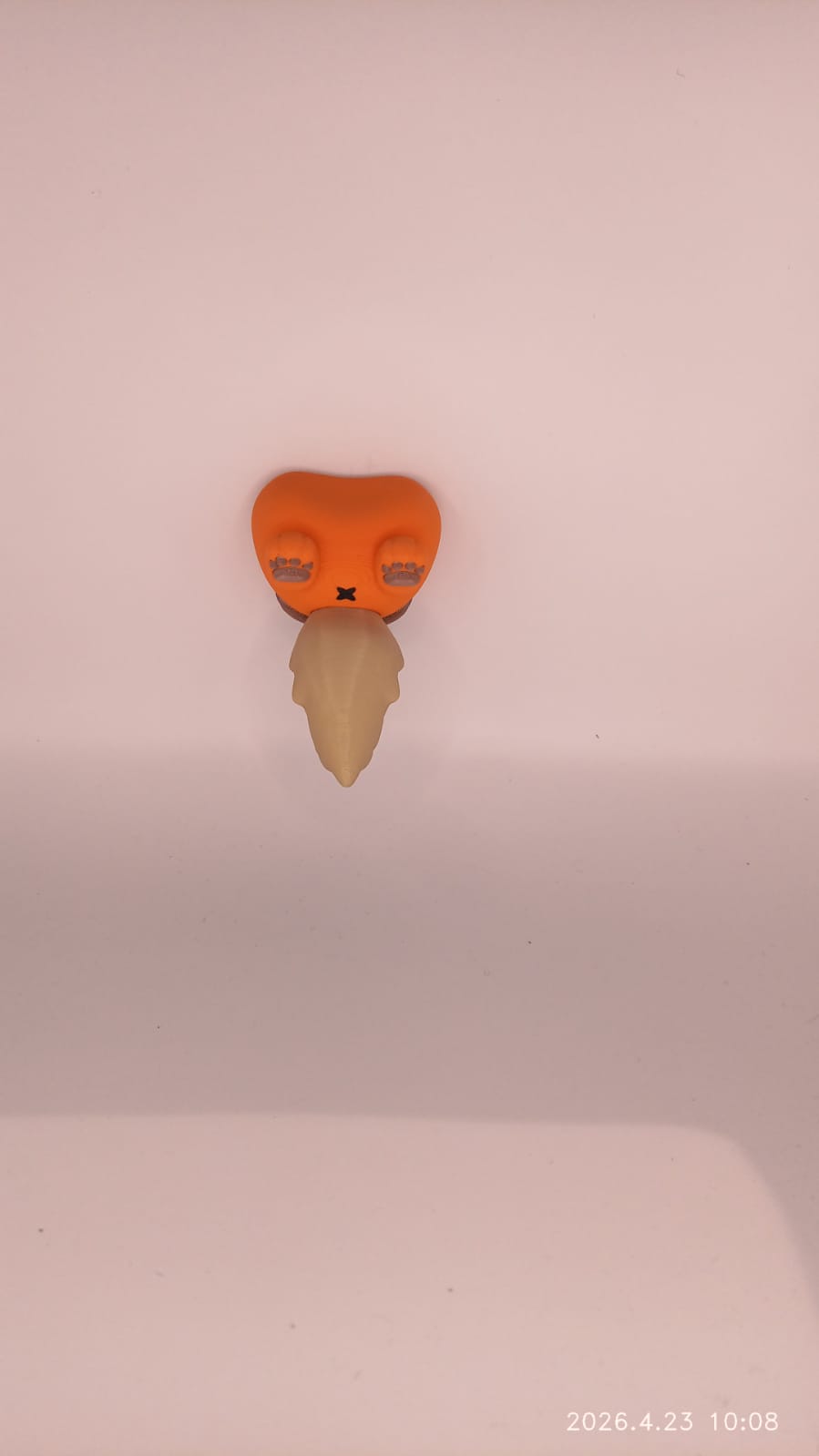 Orange Bottom Magnet