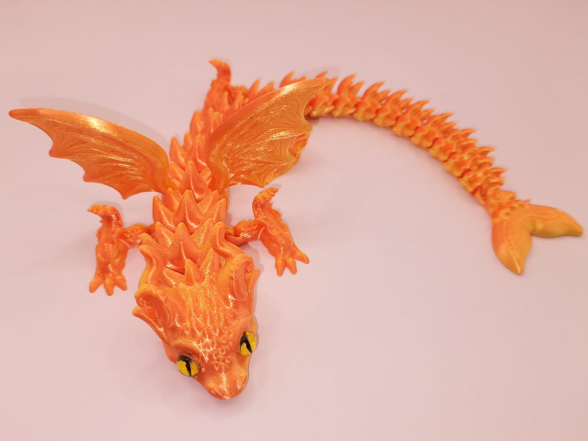 Orange Winged Dragon