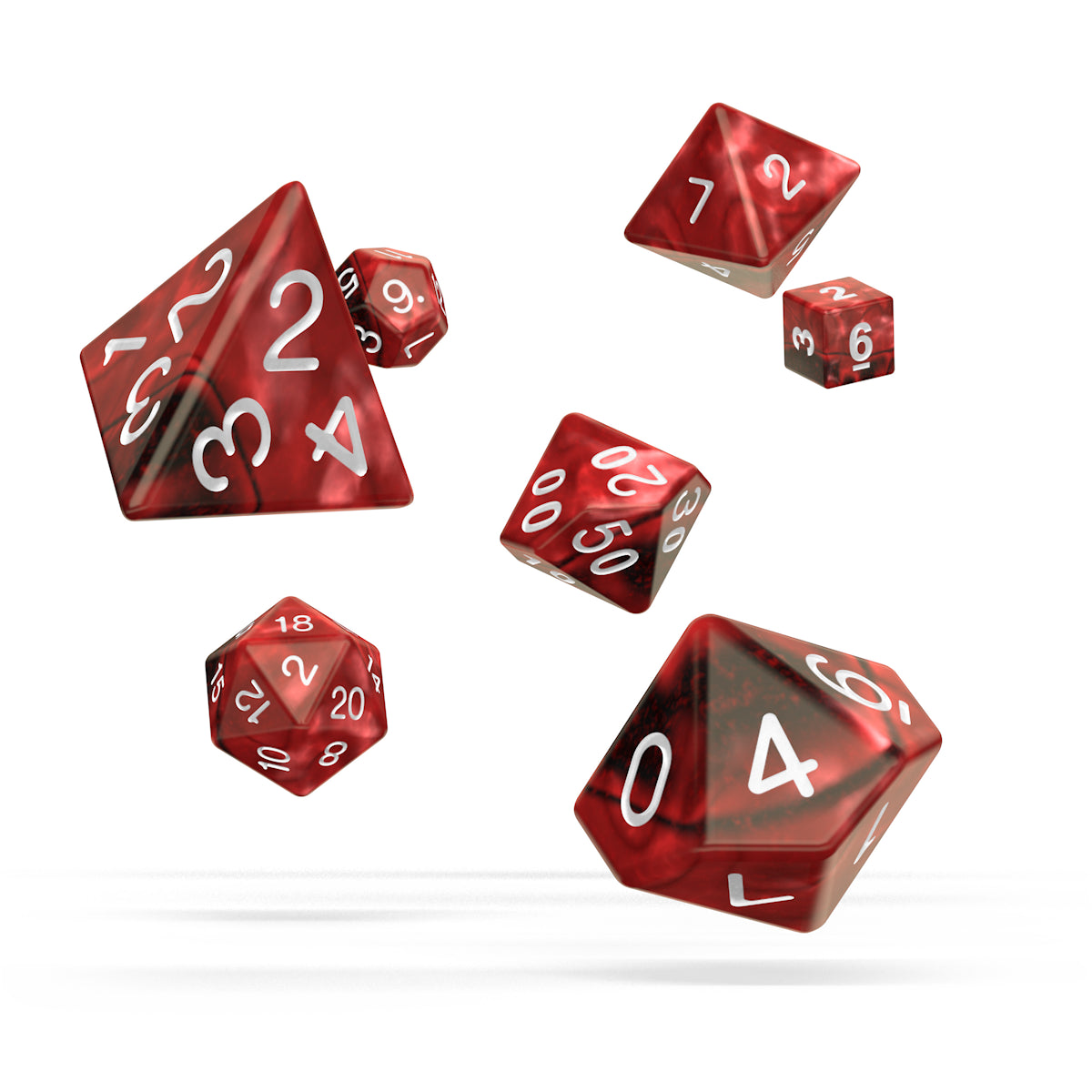 oakie doakie DICE RPG Set Gemidice: Vampire (7)