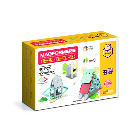 Magformers Animal Jumble 40 Set