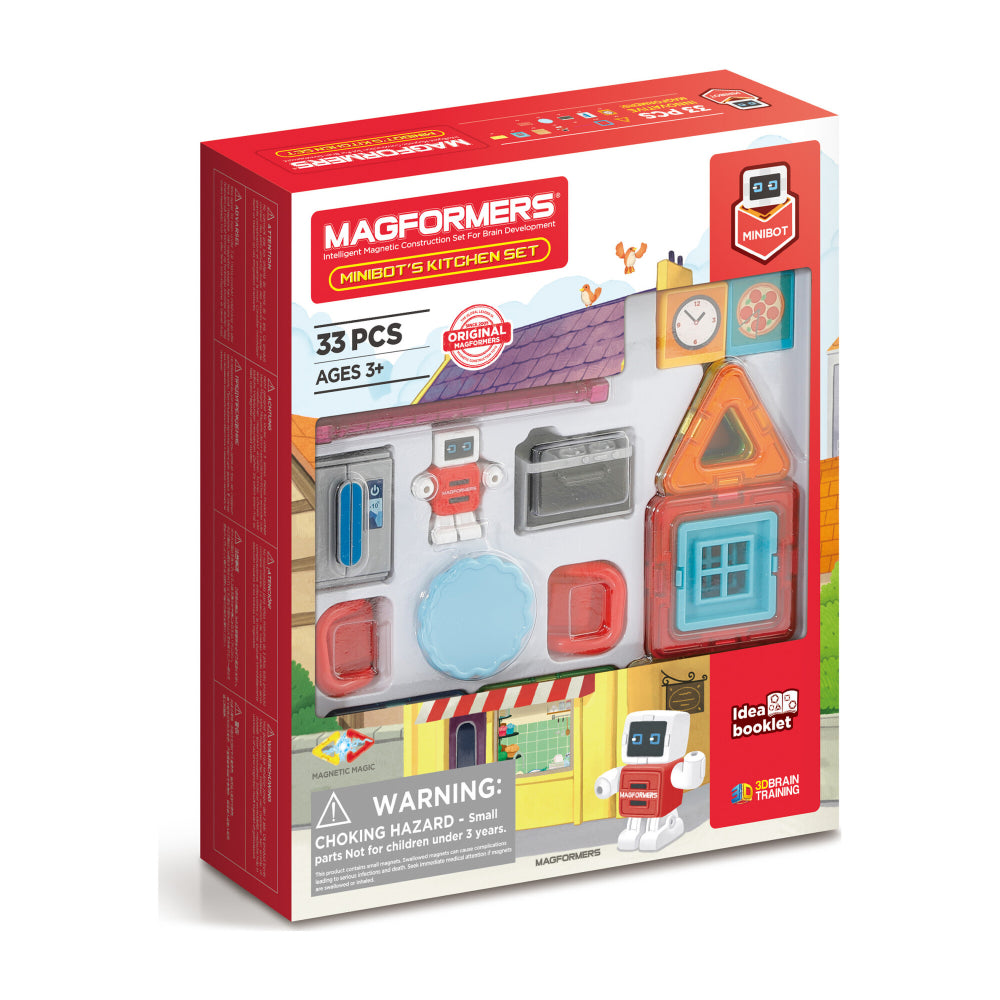 Magformers Minibot's Kitchen Set
