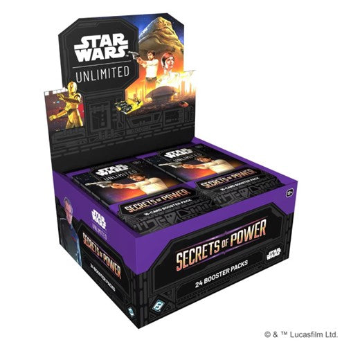 Star Wars: Unlimited - Secrets of Power Booster Pack box