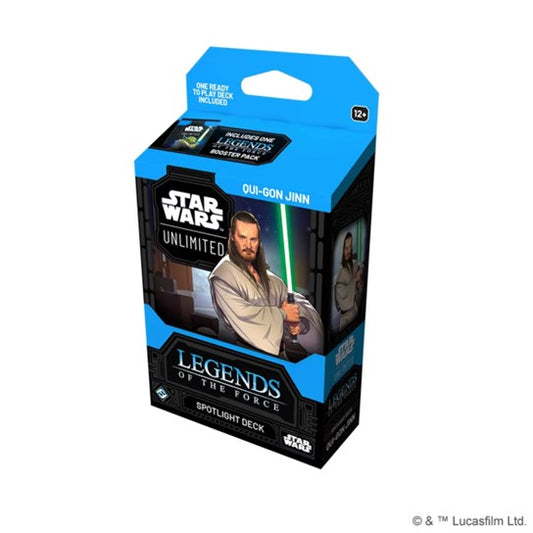 Star Wars: Unlimited - Legends of the Force Spotlight Deck Qui-Gon Jinn